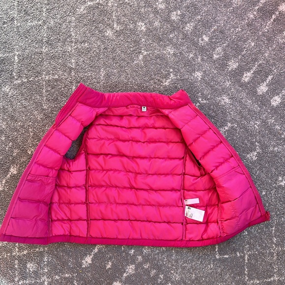 UNIQLO kids Bubblegum pink puffer vest - Picture 9 of 10